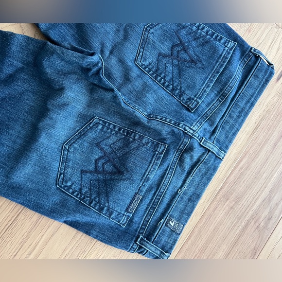 2000’s jeans “A” Pocket 7 For All Mankind Dark Wash Jeans Size 29 - Picture 6 of 10